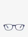 Izipizi Mens #b Reading Rectangle-frame Glasses +1