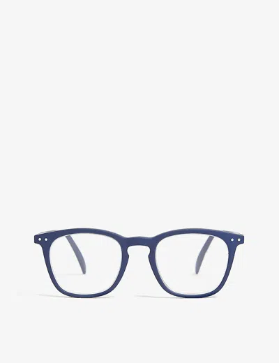 Izipizi Mens #e Reading Square-frame Glasses +1.5