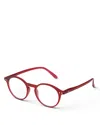 Izipizi Lmsdc04 #d C04 Round Readers In Red