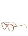 Izipizi Round Reading Glasses In Brown