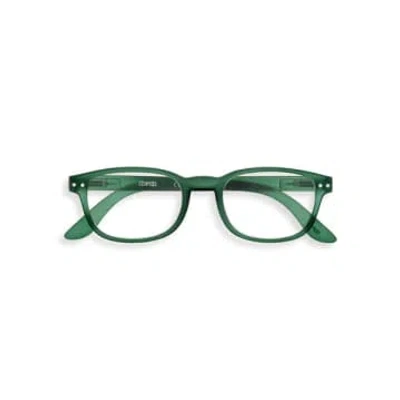 Izipizi Shape B Green Reading Glasses