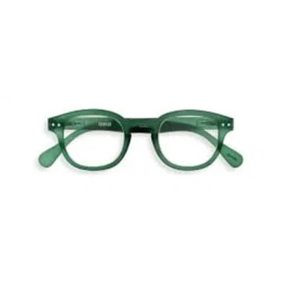 Izipizi Shape C Green Crystal Reading Glasses