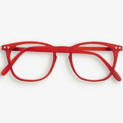 Izipizi Shape E Red Crystal Reading Glasses