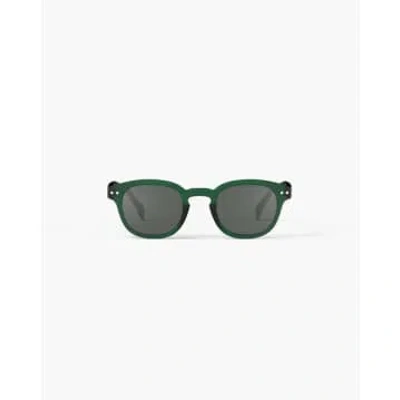 Izipizi Sunglasses ‘green Crystal' #c