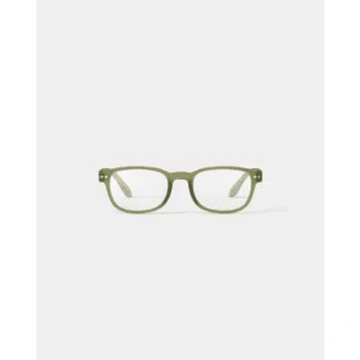 Izipizi Tailor Green Model B Reading Glasses