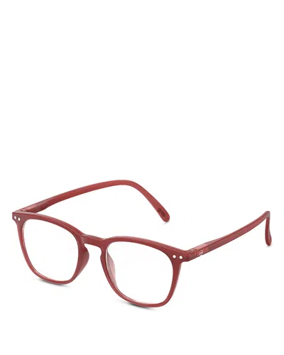 Izipizi Trapeze Reading Glasses, 46mm In Red