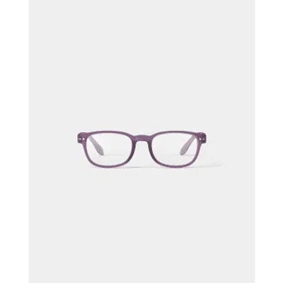 Izipizi Violet Scarf Model B Reading Glasses In Purple