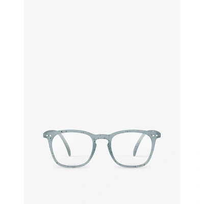 Izipizi #e Square-frame Polycarbonate Reading Glasses In Blue