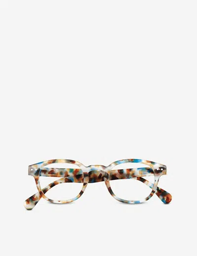 Izipizi Womens #c Reading Square-frame Glasses +2