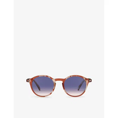 Izipizi Womens #d Wild Hooves Round Acetate Sunglasses