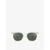 Izipizi Womens #e Sandstorm Square-frame Acetate Sunglasses