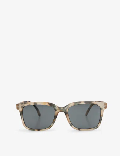 Izipizi Womens #l Square-framed Light Tortoise Sunglasses