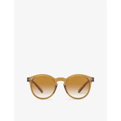 Izipizi Womens #m Golden Canyon Round-frame Acetate Sunglasses