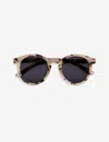 Izipizi Womens #m Round-framed Black Sunglasses