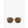 Izipizi Womens #office Square-frame Acetate Sunglasses