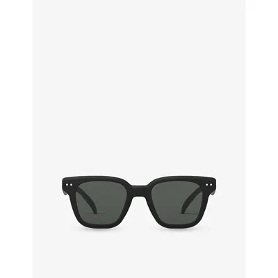 Izipizi Womens Sun Road Rectangle-frame Acetate Sunglasses