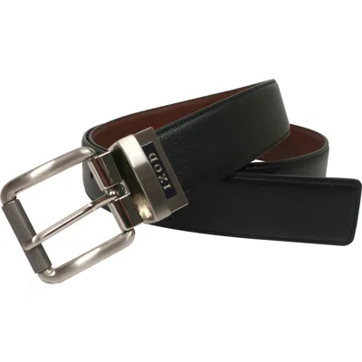 Izod 35mm Reversible Belt In Black/ Cognac