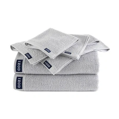 Izod 6-pc. Solid Gray Bath Towel Set
