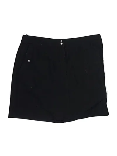 Pre-owned Izod Active Skort In Black