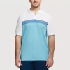Izod Advantage Performance Big And Tall Mens Classic Fit Short Sleeve Polo Shirt In Multi