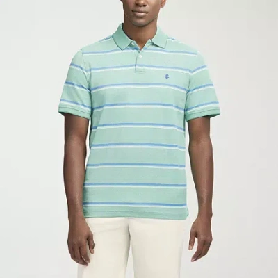 Izod Advantage Performance Mens Classic Fit Short Sleeve Polo Shirt In Green