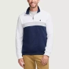 Izod Advantage Performance Mens Long Sleeve Quarter-zip Pullover In Multi
