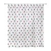 Izod Alpine Shower Curtain In White