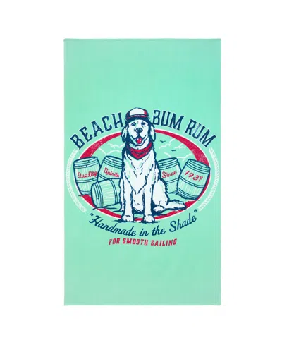 Izod Beach Bum Beach Towel, 40" X 70" In Multi