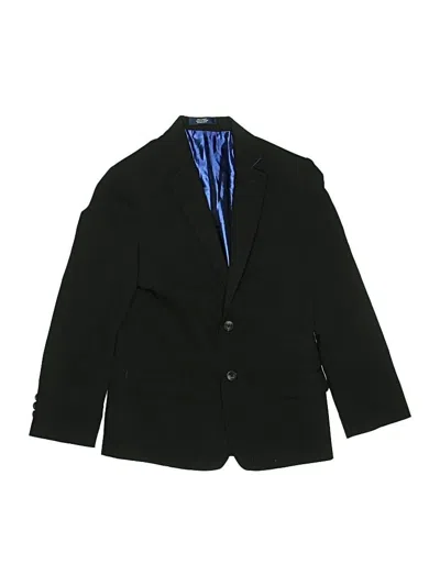 Pre-owned Izod Kids' Blazer Jacket In Black