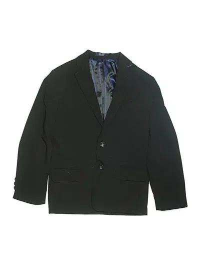 Pre-owned Izod Kids' Blazer Jacket In Black