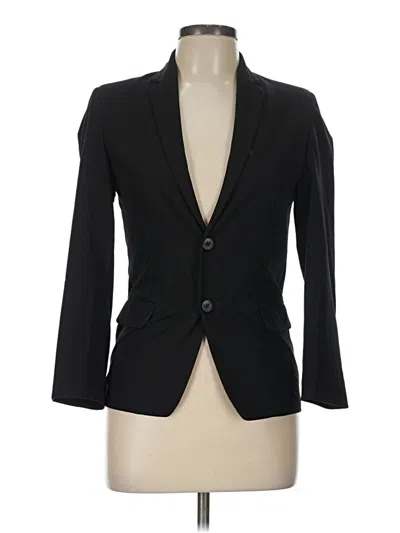 Pre-owned Izod Blazer Jacket In Black