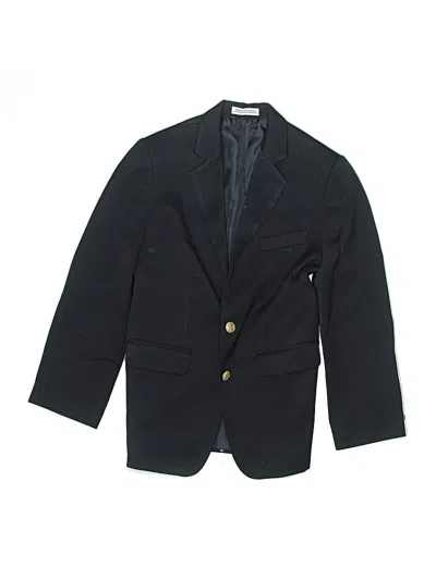 Pre-owned Izod Kids' Blazer Jacket In Black