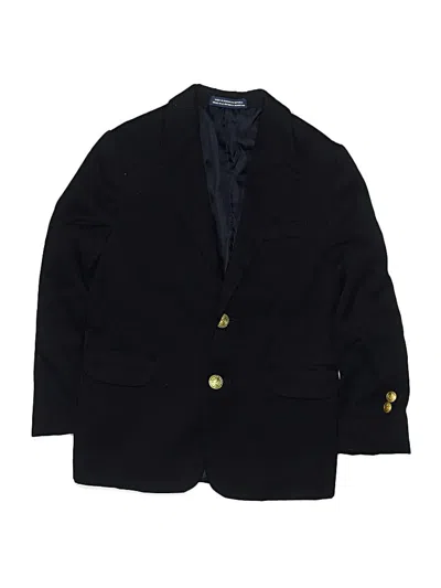 Pre-owned Izod Kids' Blazer Jacket In Black