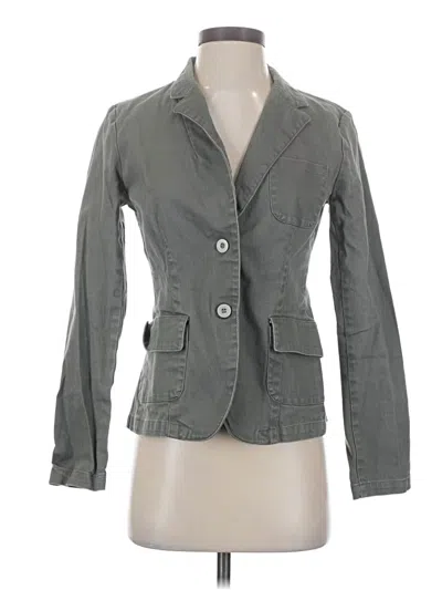 Pre-owned Izod Blazer Jacket In Gray