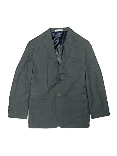 Pre-owned Izod Kids' Blazer Jacket In Gray
