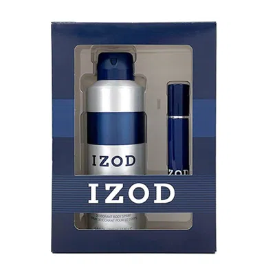 Izod Blue Deo Collection Gift Set .5 oz Edt & 6.8 oz Body Spray In White