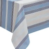 Izod Breakers Stripe Tablecloth In Blue
