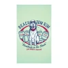 Izod Bum Beach Towel In Green