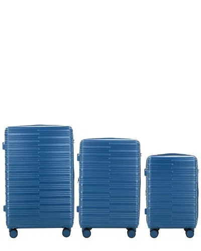 Izod Camellia 3pc Premium Lightweight Luggage Set