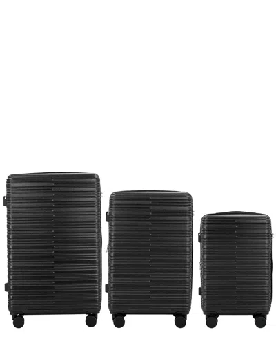 Izod Camellia 3pc Premium Lightweight Luggage Set