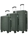 Izod Camellia 3pc Premium Lightweight Luggage Set