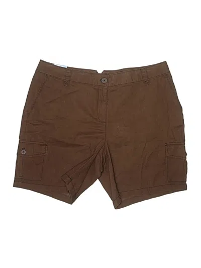 Pre-owned Izod Cargo Shorts In Brown