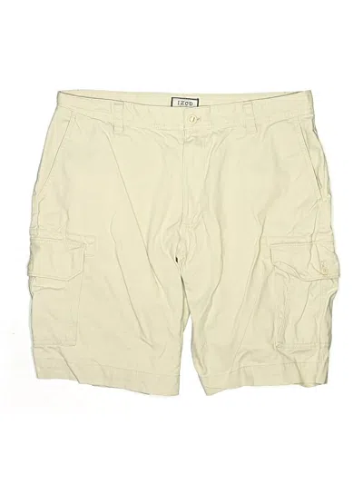 Pre-owned Izod Cargo Shorts In Tan