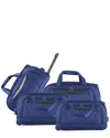 Izod Carol 4pc Soft Shell Lightweight Duffel 360 Set