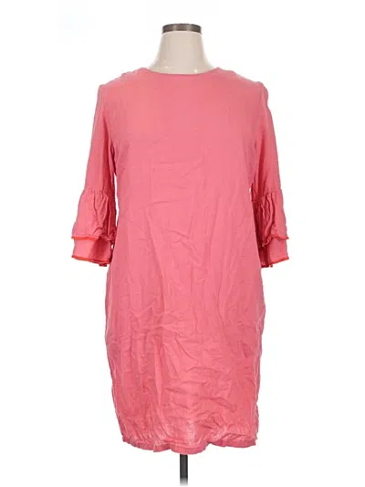 Pre-owned Izod Casual Dress In Pink