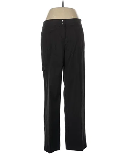 Pre-owned Izod Casual Pants In Black