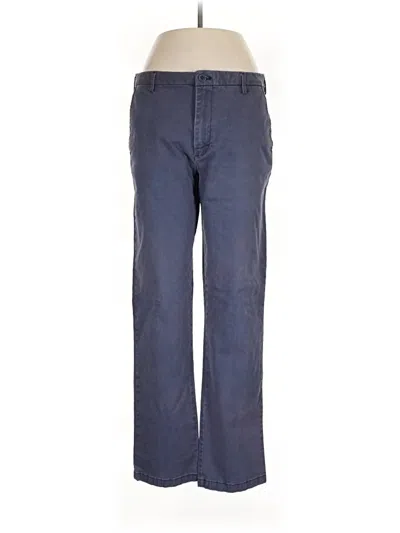 Pre-owned Izod Casual Pants In Blue