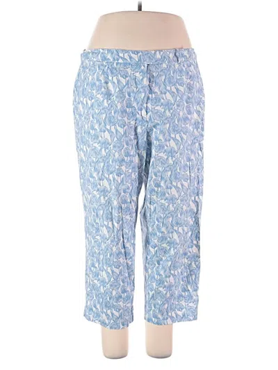 Pre-owned Izod Casual Pants In Blue