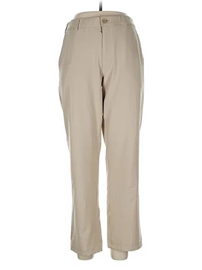 Pre-owned Izod Casual Pants In Brown