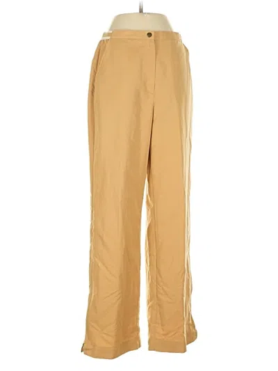 Pre-owned Izod Casual Pants In Gold